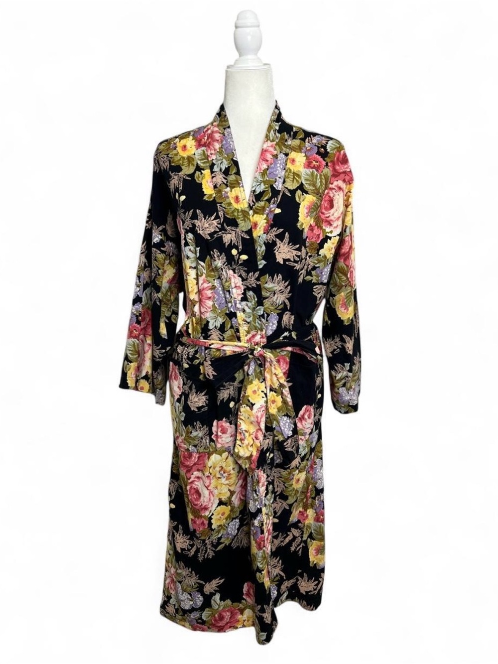Vintage Christian Dior 100% cotton Floral
Cottage Core Robe.